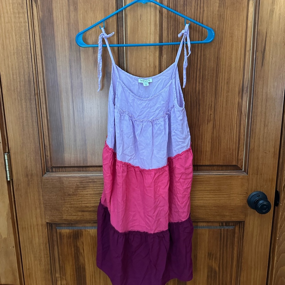 VENUS Lavender Tiered Dress
